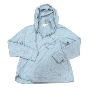 Michael Kors Women’s Activewear Hoodie sz Large- Light Heathered Blue